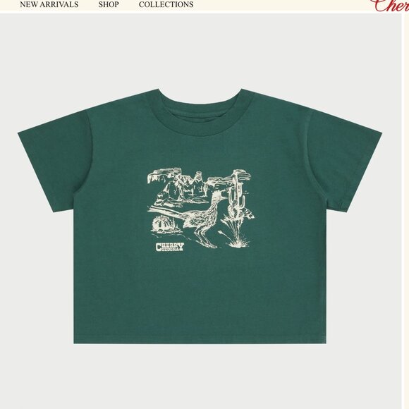 CHERRY LA Sedona Boxy Baby Tee - Picture 3 of 6